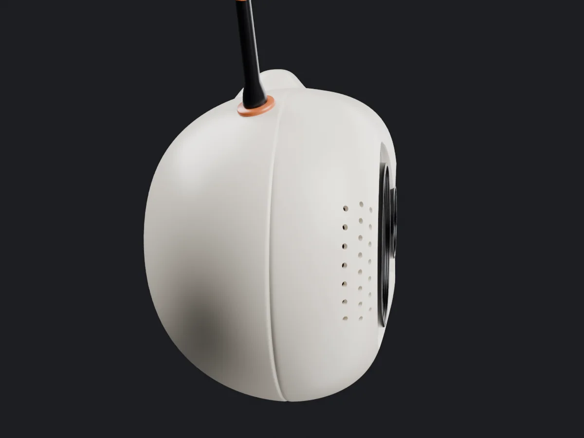 BOB MK-II head from the side, a deep rounded shell